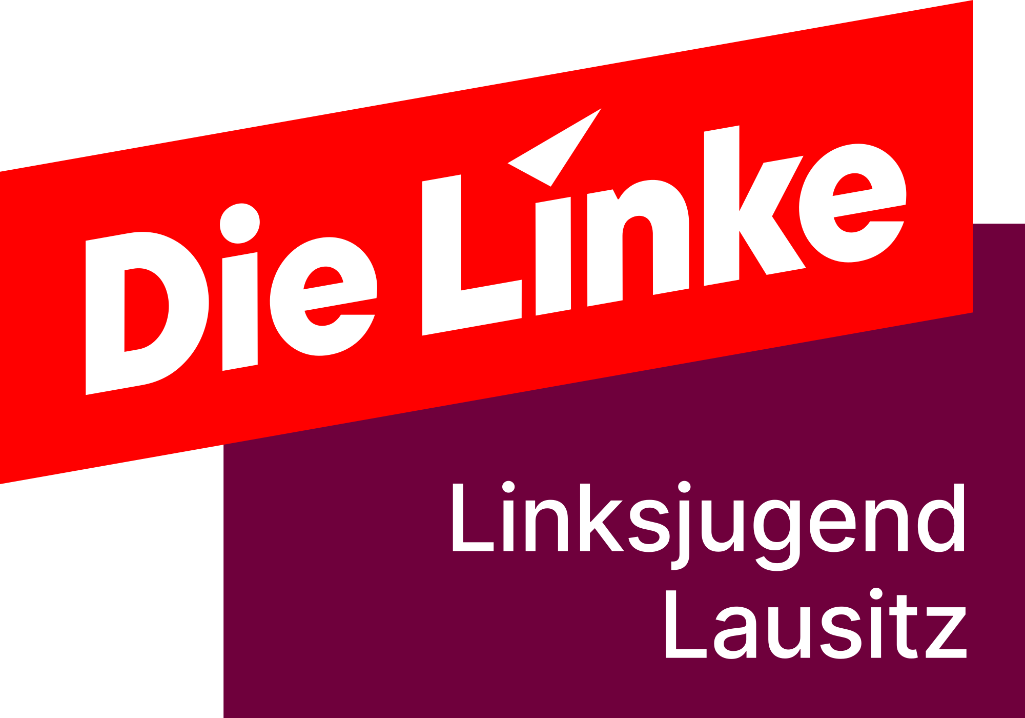 Logo der Linksjugend Lausitz der Partei Die Linke