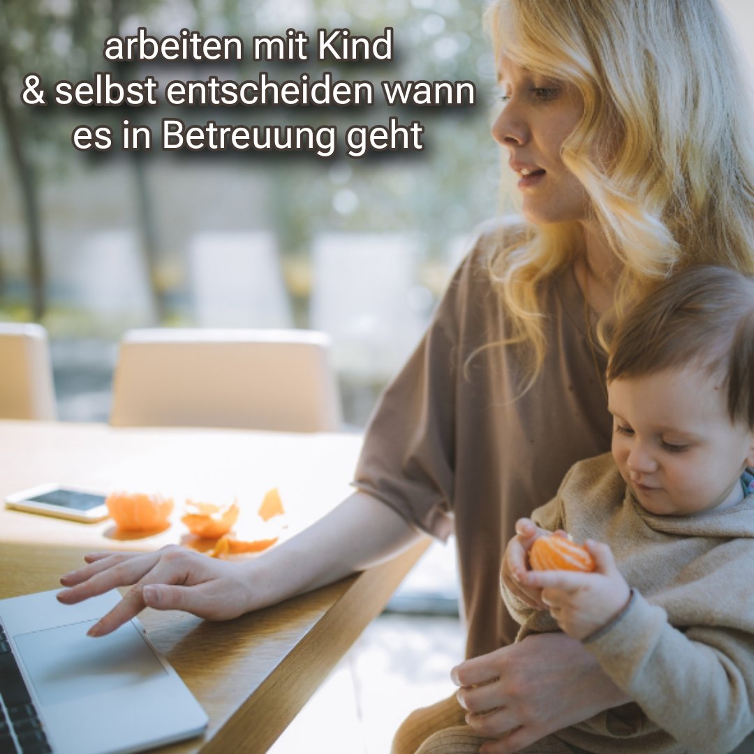 arbeiten mit Kind