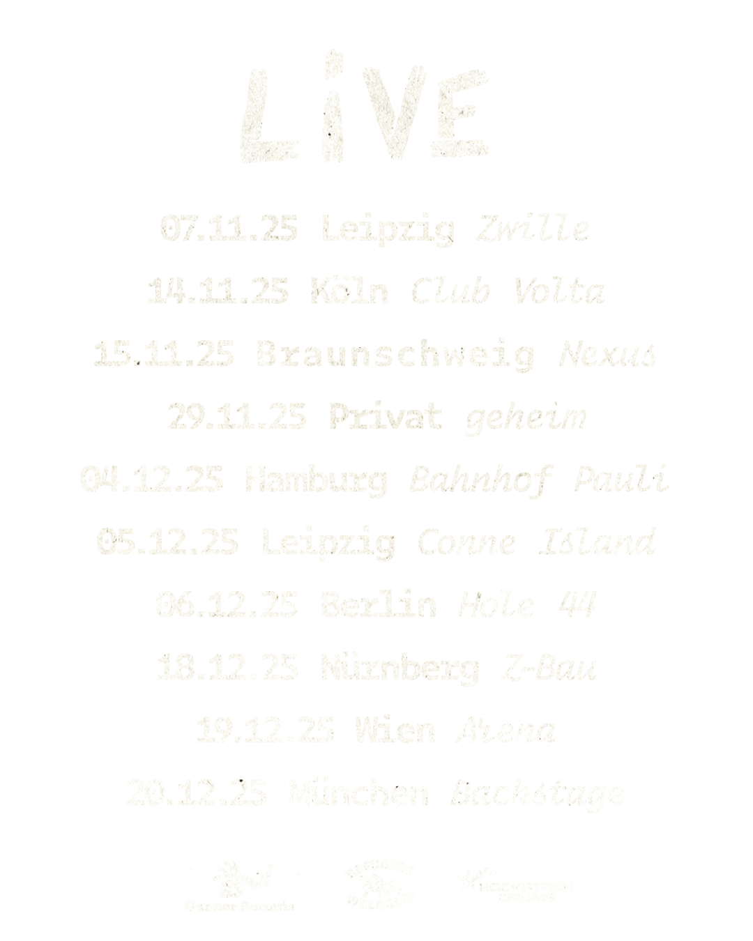 The Runnings Konzerte Shows