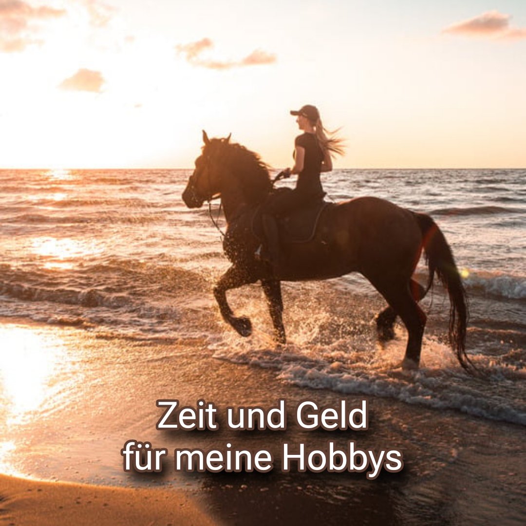 Zeit für Hobbys und Aktivitäten