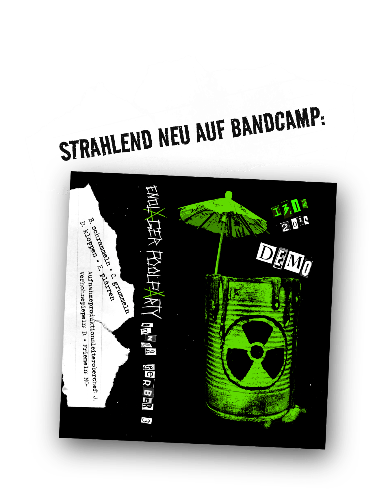 Unsere Demo "Inner Gerber 3" könnte ihr jetzt kostenlos auf Bandcamp hören.